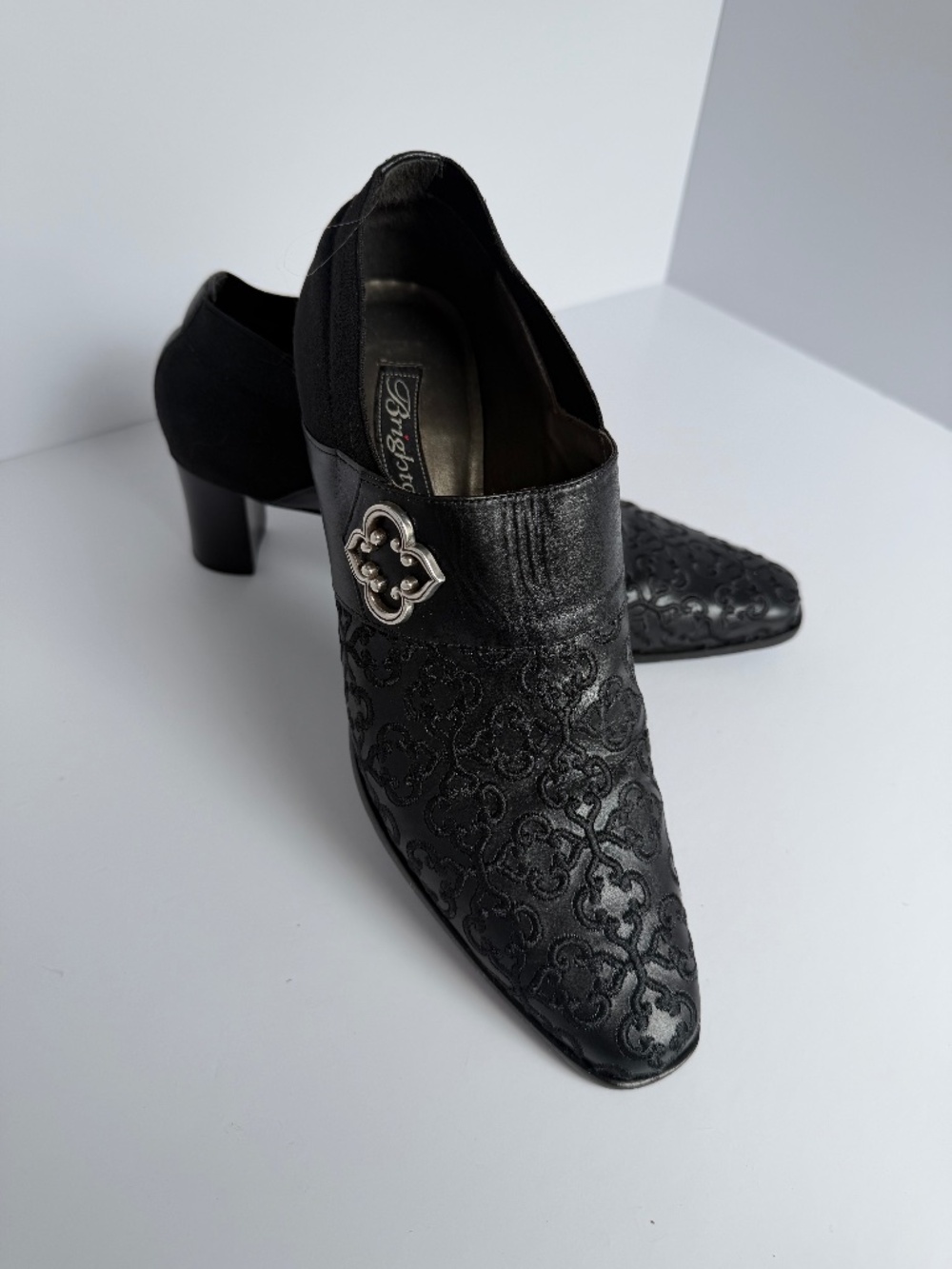 Black Brighton ankle boots Size 9